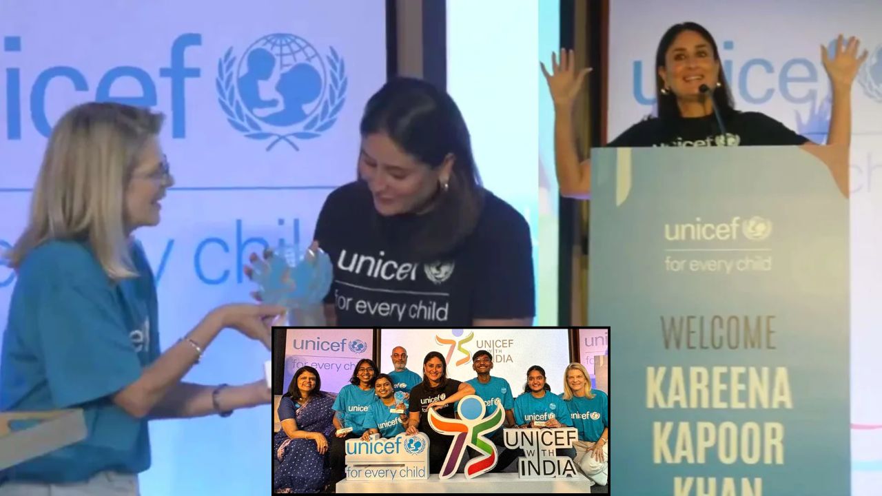 Kareena Kapoor Named National Ambassador by UNICEF India, Advocates for Children's Rights