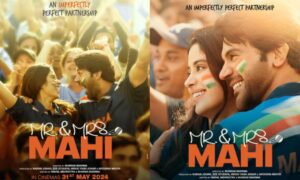 Janhvi Kapoor and RajKummar Rao Share Glimpses of 'Mr and Mrs Mahi' in New Posters