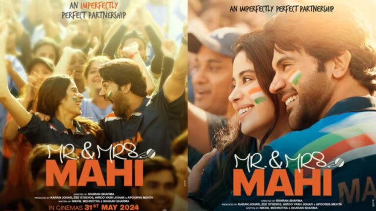 RajKummar Rao and Janhvi Kapoor Share Insights on Working Together in 'Mr and Mrs Mahi'