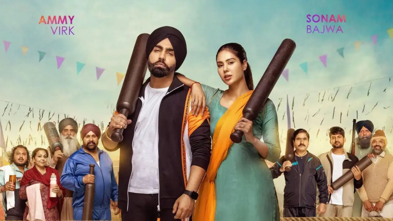 Ammy Virk and Sonam Bajwa Unveil First-Look Posters from 'Kudi Haryane Val Di'