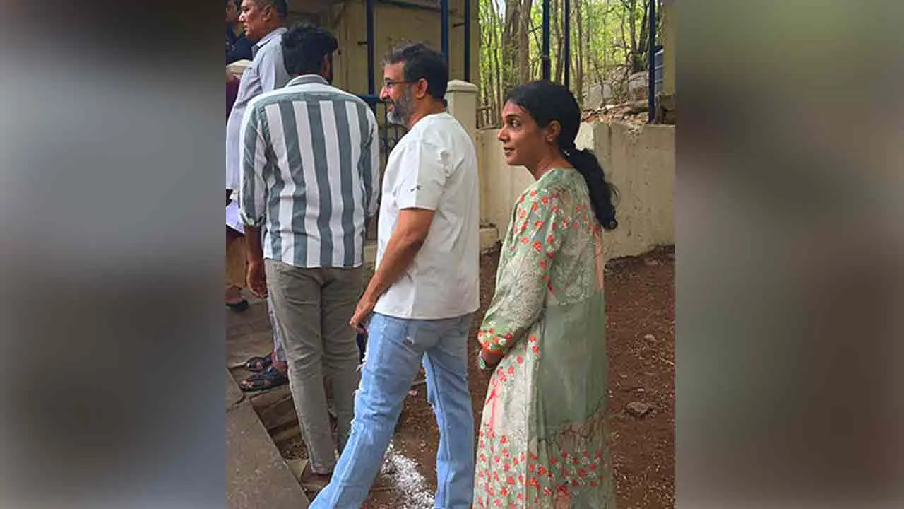 Filmmaker Teja Casts His Vote in Hyderabad During Lok Sabha Elections