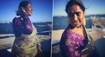 Chhaya Kadam Makes Emotional Cannes Debut in Mother's Saree and Nose Ring