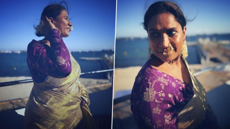 Chhaya Kadam Makes Emotional Cannes Debut in Mother’s Saree and Nose Ring