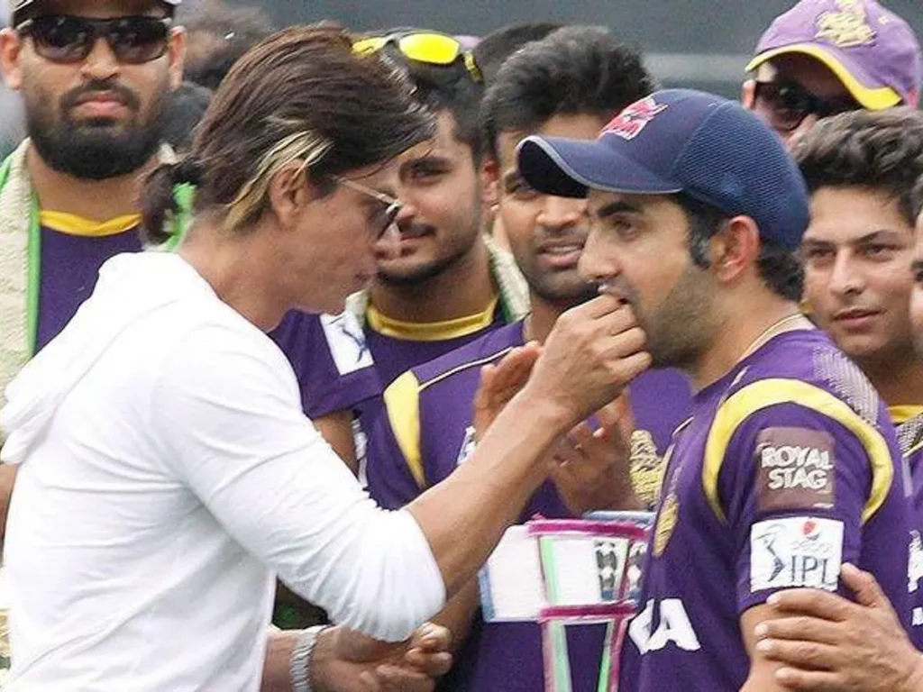 shahrukh khan and gautam gambhir