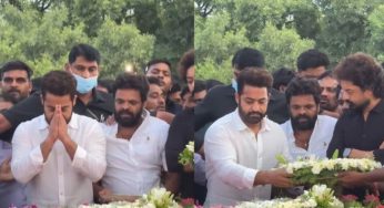 NTR Jr Honors Grandfather NTR on 101st Birth Anniversary