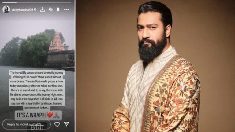 Vicky Kaushal Wraps Up ‘Chhava’ Shoot Amidst Nature’s Drama