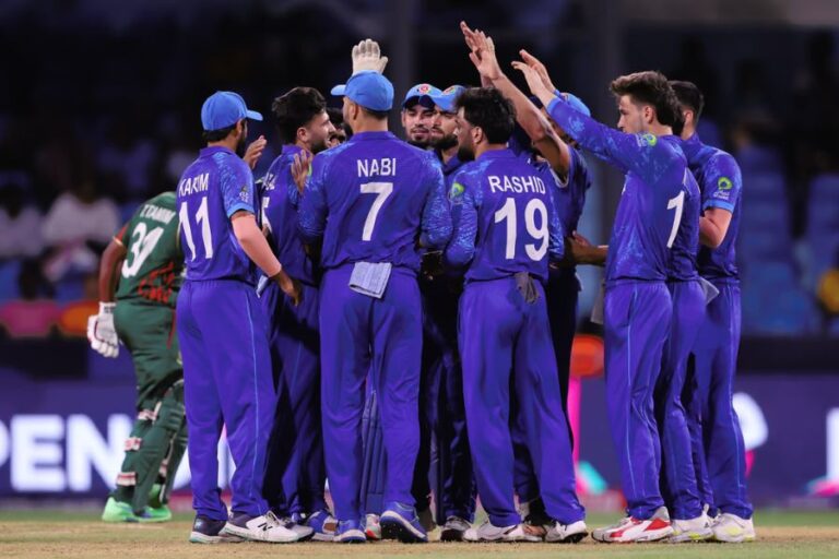 Afghanistan Advances to T20 WC Semi-Finals