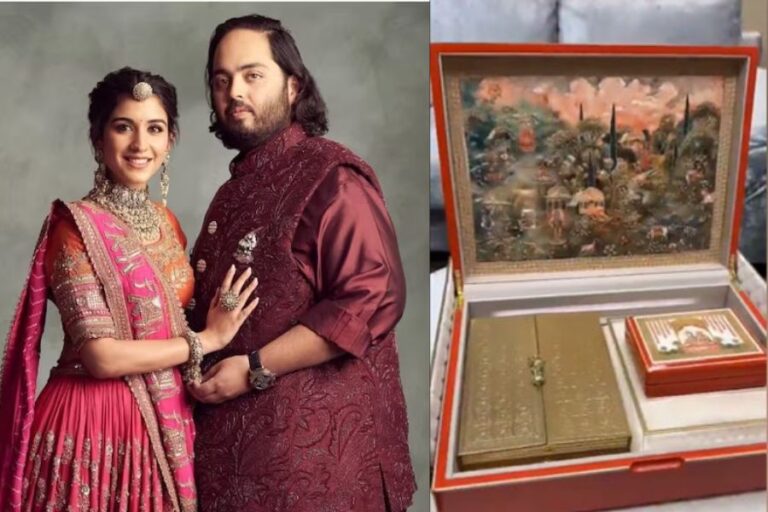 Anant Ambani and Radhika Merchant’s Lavish Wedding Invitation Goes Viral