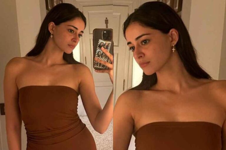 Ananya Panday Stuns in Bodycon Dress; Fans Say ‘She’s Setting Unrealistic Standards…’
