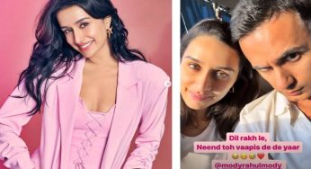 Shraddha Kapoor Goes Public with Rahul Mody in Sweet Instagram Post