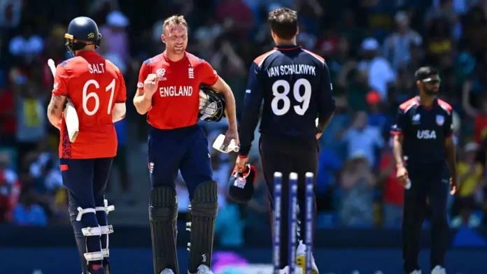 England Advances to T20 WC Semifinals with Dominant Win Over USA