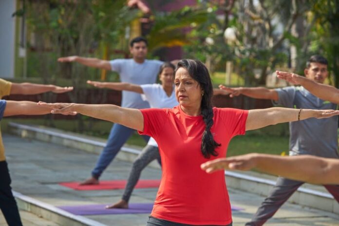 Hema Malini Advocates Daily Yoga on 10th International Day of Yoga