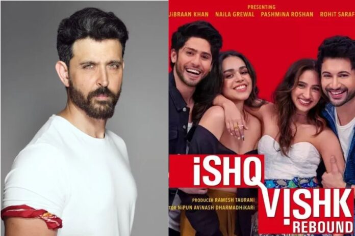 Hrithik Roshan Praises Cousin Pashmina's Debut in 'Ishq Vishk Rebound' Trailer