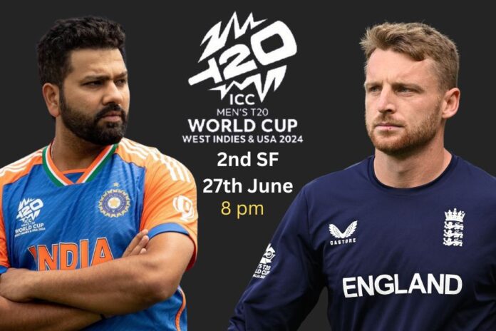 India and England Set for Epic Rematch in ICC T20 WC Semi-Final Showdown