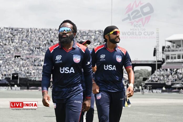 USA Penalized Under Stop-Clock Rule in T20 WC Clash Against India