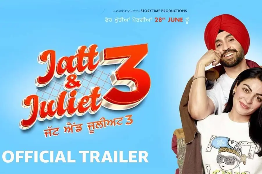 Diljit Dosanjh and Neeru Bajwa Return with 'Jatt & Juliet 3' Trailer: A Hilarious Comedy Treat!
