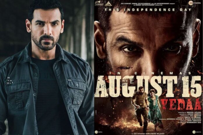 John Abraham and Sharvari's 'Vedaa' to Hit Theatres on Independence Day