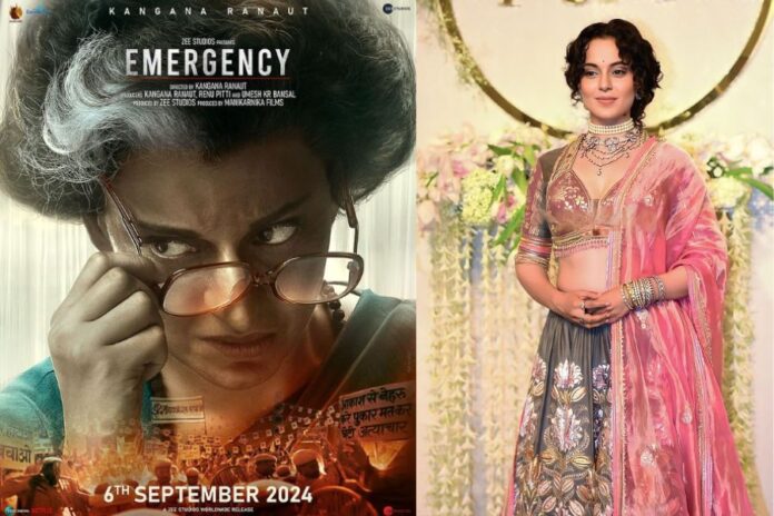 Kangana Ranaut's 'Emergency' Set for September 2024 Release