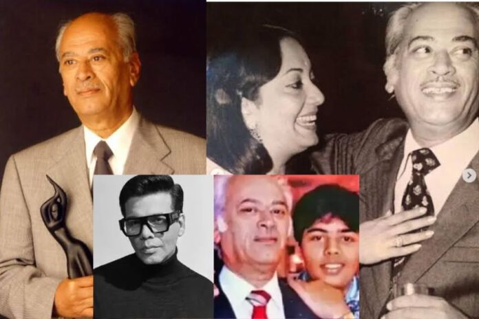 Karan Johar's Emotional Tribute to Father Yash Johar