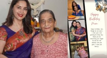 Madhuri Dixit Remembers Her Mother Snehlata on Birth Anniversary with Heartfelt Note