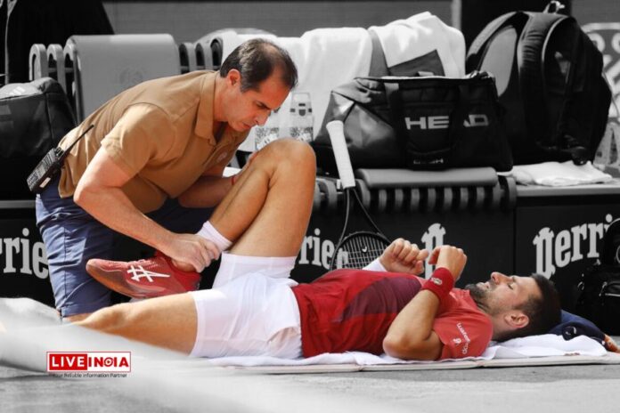 Novak Djokovic withdraws from French Open due to knee injury