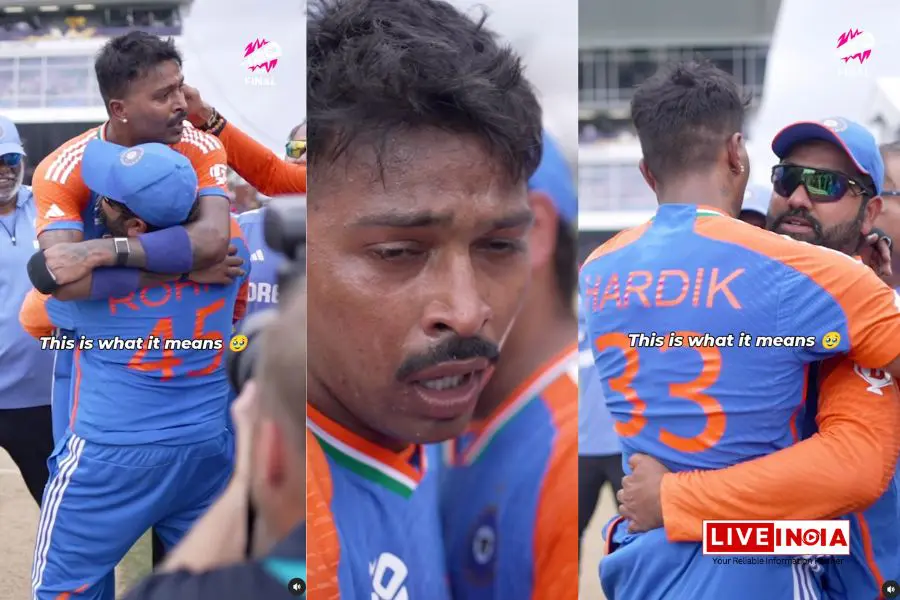 India's T20 Triumph: Rohit and Pandya's Emotional Victory