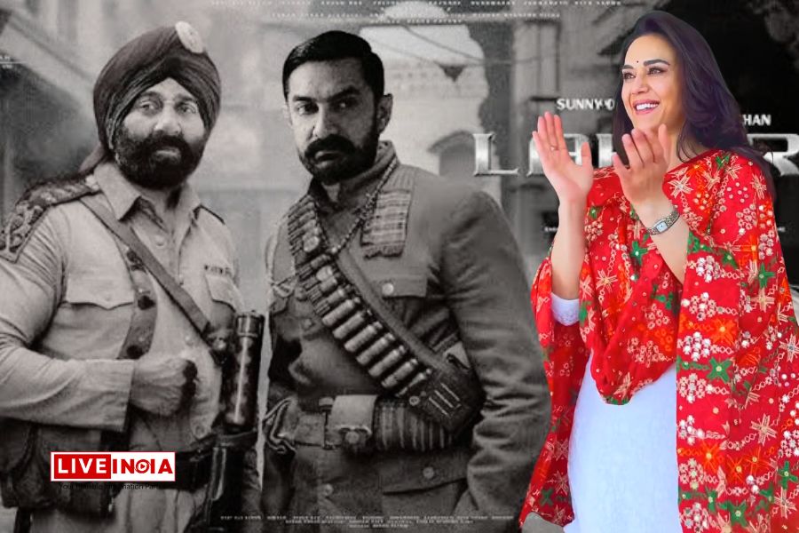 Preity Zinta wraps up her "toughest film" 'Lahore1947'