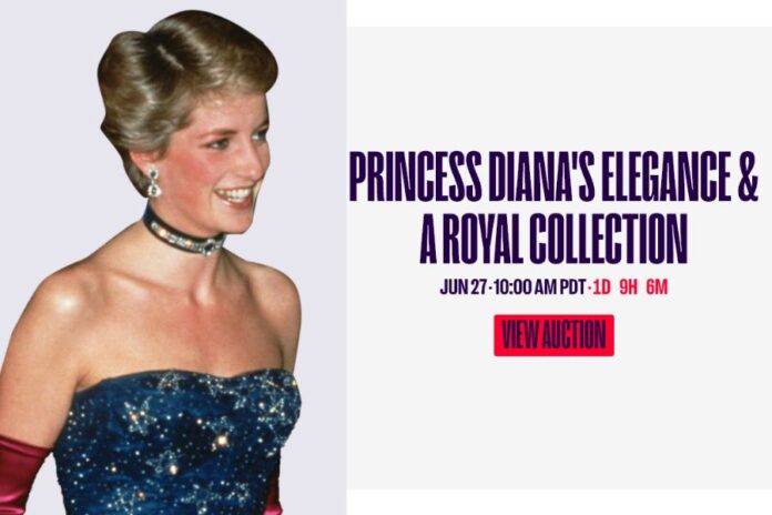 Princess Diana's Fashion to be Auctioned in California