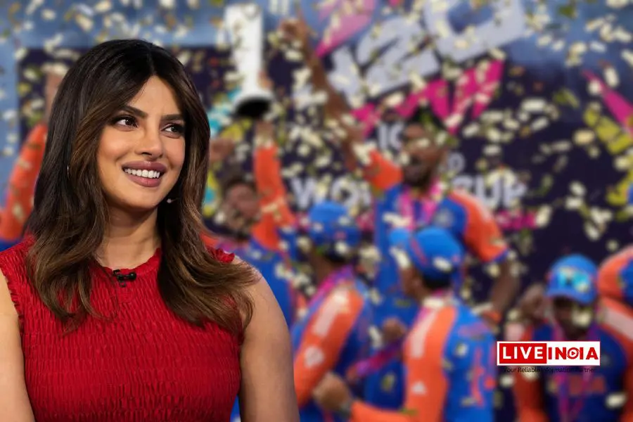 Nation Celebrates India's Historic T20 WC Triumph, Priyanka Chopra Joins In