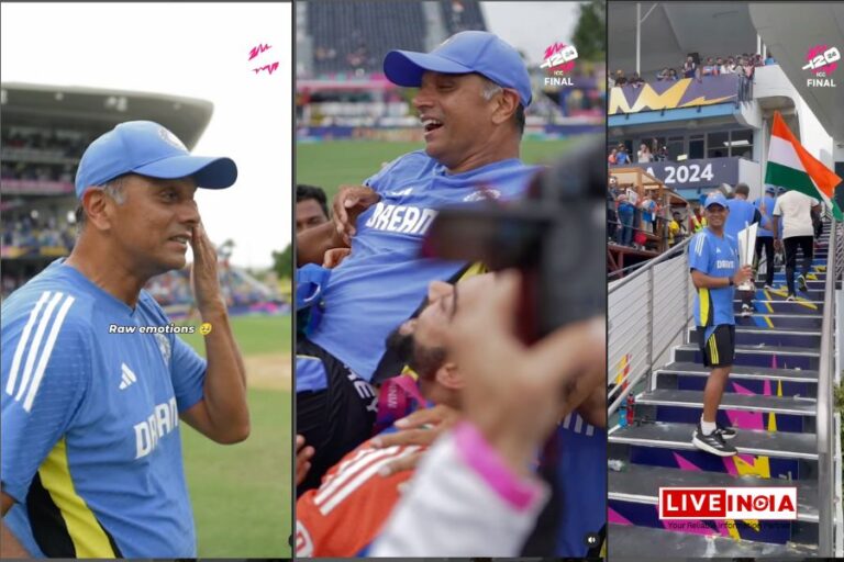 Rahul Dravid Reflects on Emotional Journey as India Wins T20 WC