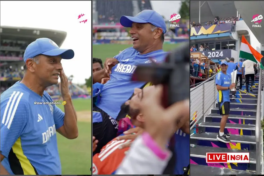 Rahul Dravid Reflects on Emotional Journey as India Wins T20 WC