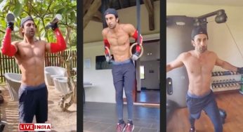 Ranbir Kapoor Impresses Fans with Intense Workout Routine in New Video