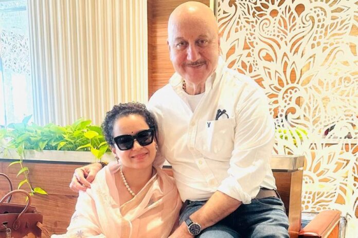 Anupam Kher Hails Kangana Ranaut's Election Win