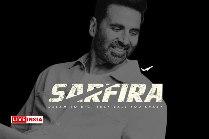 Akshay Kumar's 'Sarfira' First Look and Trailer Announcement Revealed