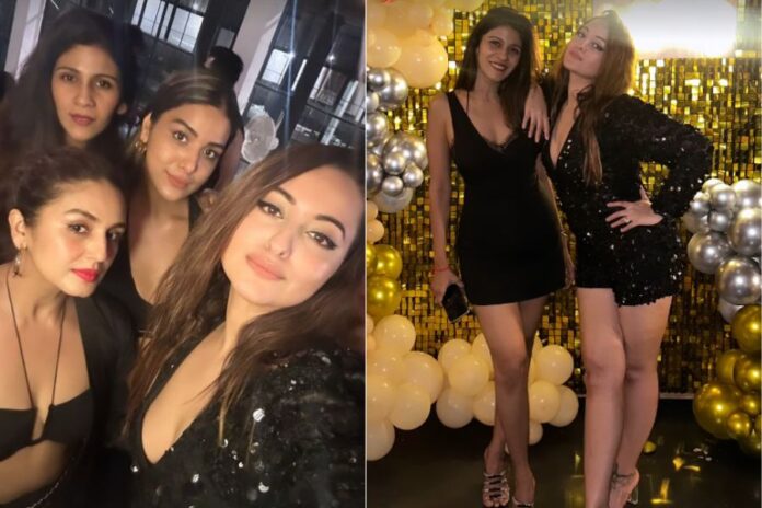 Sonakshi Sinha Shares Pre-Wedding Party Pics with Huma Qureshi