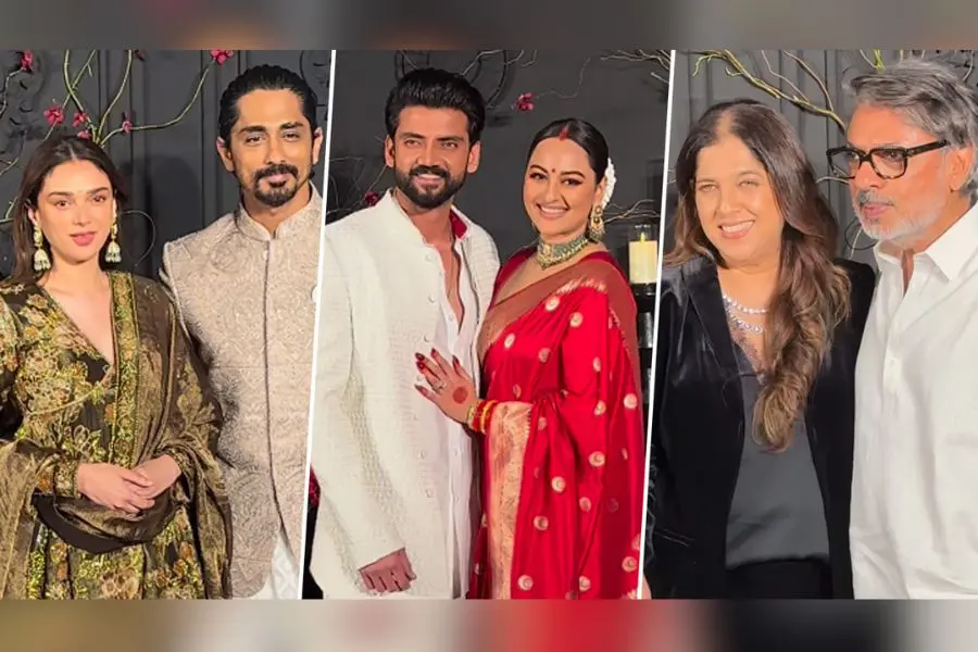 Heeramandi Reunion: Sanjay Leela Bhansali, Aditi Rao Hydari, and More Shine at Sonakshi Sinha's Wedding Reception