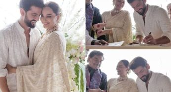 Sonakshi Sinha and Zaheer Iqbal Share Wedding Photos
