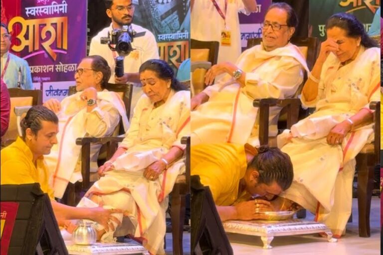 Sonu Nigam’s Emotional Tribute to Asha Bhosle at Book Launch