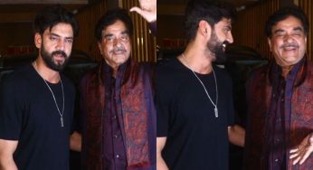 Zaheer Iqbal and Shatrughan Sinha Pose Happily Ahead of Zaheer’s Wedding with Sonakshi Sinha