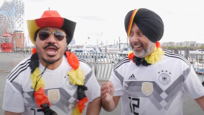 Two Punjabi brothers going viral for their songs during UEFAEuros 2024