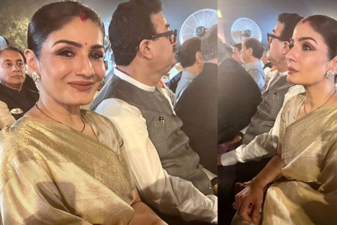 Raveena Tandon Attends PM Modi's Oath Ceremony