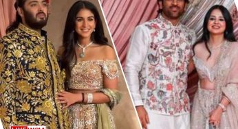 MS Dhoni and Sakshi Attend Anant Ambani and Radhika’s Sangeet Ceremony