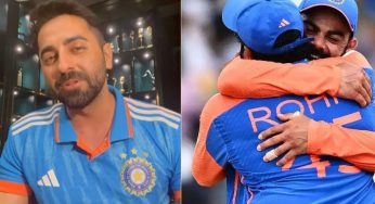 Ayushmann Khurrana’s Heartfelt Shayari Honors India’s T20 World Cup Triumph