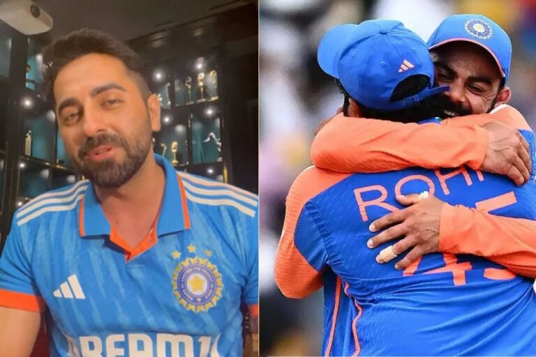 Ayushmann Khurrana’s Heartfelt Shayari Honors India’s T20 World Cup Triumph