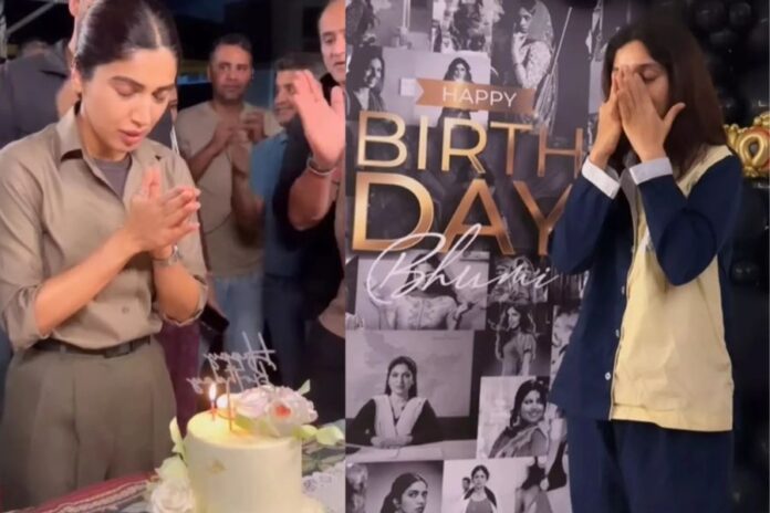 Bhumi Pednekar's Birthday Turns Emotional with Heartwarming Surprise at Home