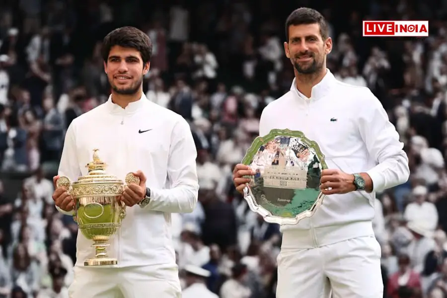 Novak Djokovic Praises Carlos Alcaraz's "Complete Tennis" After Wimbledon Final Loss