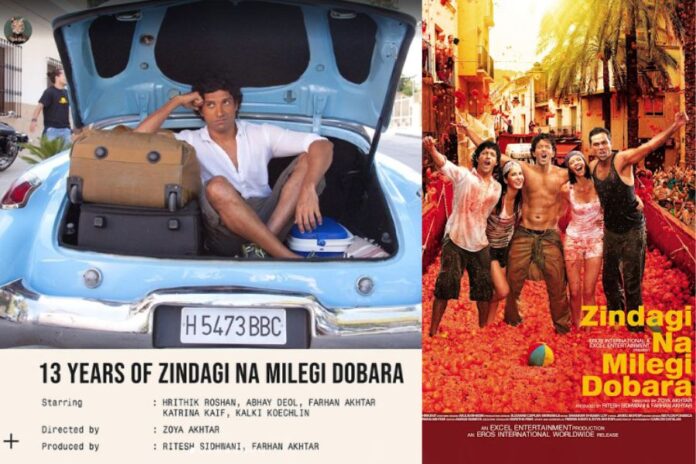 Farhan Akhtar Celebrates 13 Years of 'Zindagi Na Milegi Dobara' with BTS Pics