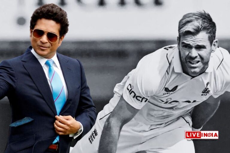 Sachin Tendulkar's Heartfelt Farewell to James Anderson