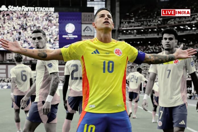 James Rodriguez Leads 10-Men Colombia to Copa America Final