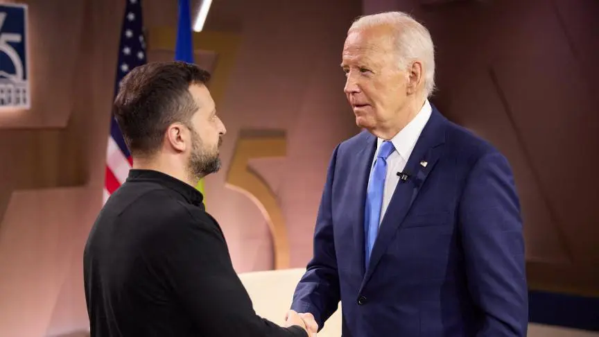 Zelenskyy Defends Biden's Slip-Up, Calling It "A Mistake"